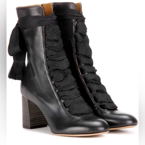 Chloe Shoes - Chloe Harper Lace Up Boots